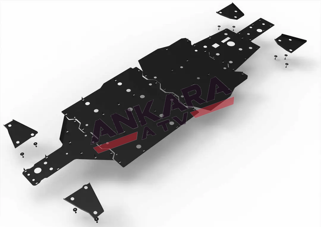 Z Force 950 Sport Utv (4 Kişilik) Uyumlu Metal Alt Koruma ana görünüm